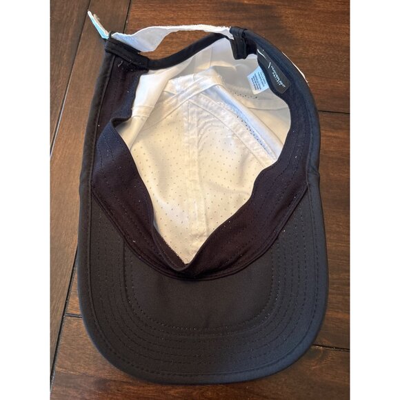 Ladies Nike Dri-Fit Featherlight Adjustable Cap White & Black  Velcro - Picture 6 of 6